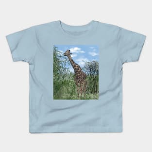 Botswana Hwange national park Kids T-Shirt